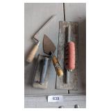 Edger, Pointed Trowel & Tuck Pointer