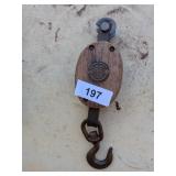 Vintage Small Pulley
