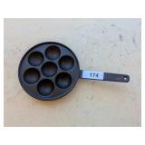 Cast Iron Mini Omelet Pan