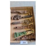Assorted Adjustable Wrenches