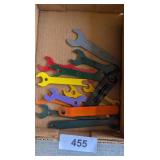 Assorted Flat Wrenches