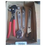Assorted Wrenches & Multi-Plier/Hammer - Hastee