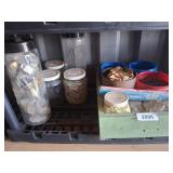 Assorted Nails, Screws, Doorknobs & Other