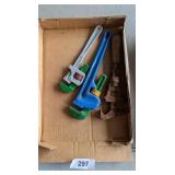 Assorted Pipe Wrenches