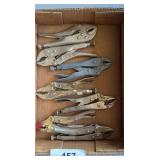 Assorted Locking Pliers - Vise Grip, Bremen,