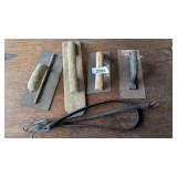Assorted Trowels & Bungee Straps