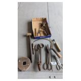 Snips, Sledge Hammer, Sickle & Other