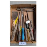 Assorted Screwdrivers, Putty Knife & Pliers