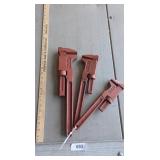 (3) Trimo Clamps