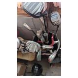 MaxFli Golf Bag & Clubs w/ Some Balls