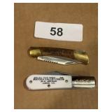 Patoka Valley Feed Advertising Knives