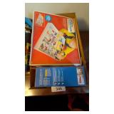 Vintage Mickey Mouse Match & Globe Game &