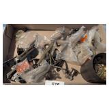 Assorted Knobs, Hinges, Hooks & Locks