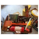Fire Extinguisher w/ Charge, Jumper Cables &