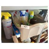 Assorted Cleaners & Liquids