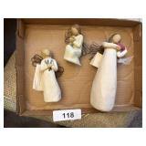 (3) Willow Tree Figurines
