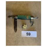 Boy Scout Cutmaster Survival Knife + Pin