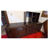 (2) Sections of Older Cabinets
