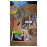 Nails, Shower Curtain Hooks Bolts & Other
