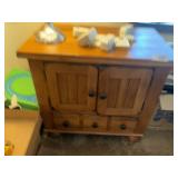 Barnwood Look Side Table
