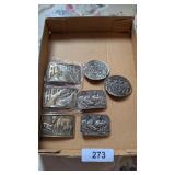 (7) Limited Edition Belt Buckles
