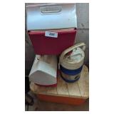 Gott Cooler w/ (2) Playmate Lunch Coolers &