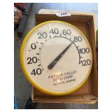 Patoka Valley Feed Corp Outdoor Thermometer