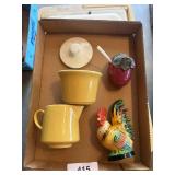 Yellow Sugar & Creamer, +