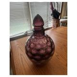 Purple Apothecary Jar