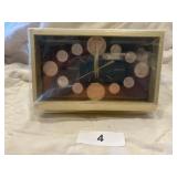 Last United States Silver Coinage Clock Set