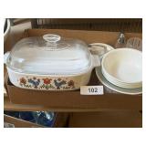 Corningware Casserole, Everyday Bowls & Other