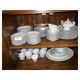 Harmony House Fine China Platinum Garland -*