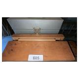Wood Box & Metal File Box