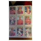 Baseball Cards w/ Album Mostly 1980