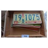 Assorted License Plates