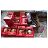 Coca-Cola Christmas Ornaments, Travel Cup &