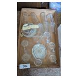 Star of David Cups & Saucers & Jelly Jars