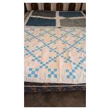 Handmade Baby Quilt & Machine Stitched Lap Quilt