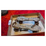 Clamp-On Roller Skates w/ Skate Key