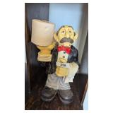 Butler Statue Toilet Tissue Holder