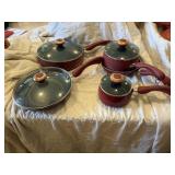 Red Steamer + Stock Pot & Paula Deen Cookware