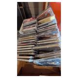 Assorted CDs w/ Metal Holder