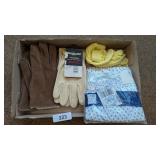 Gloves & Size 34 Boxer Shorts