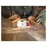 Bathroom Scale, Toilet Paper Holder & Other