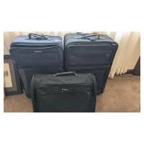 (3) Pieces of Soft Sided Luggage