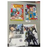 (4) Comic Books