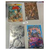 (4) Comic Books