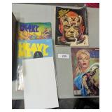 (3) Heavy Metal Comic Books & Magazine