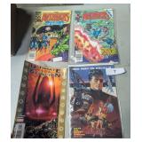 (4) Comic Books
