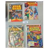 (4) Comic Books